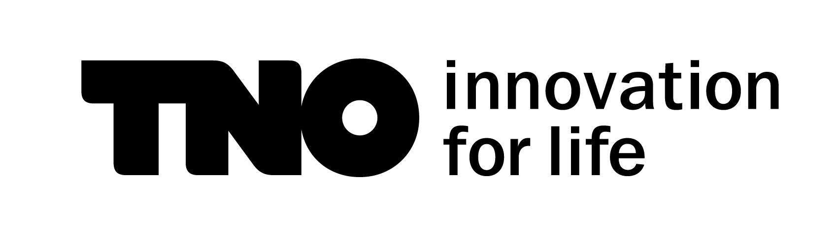 Voorkeurslogo: TNO met slogan